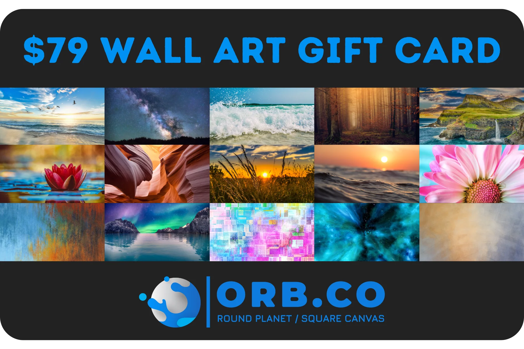 $79 Wall Art Gift Card
