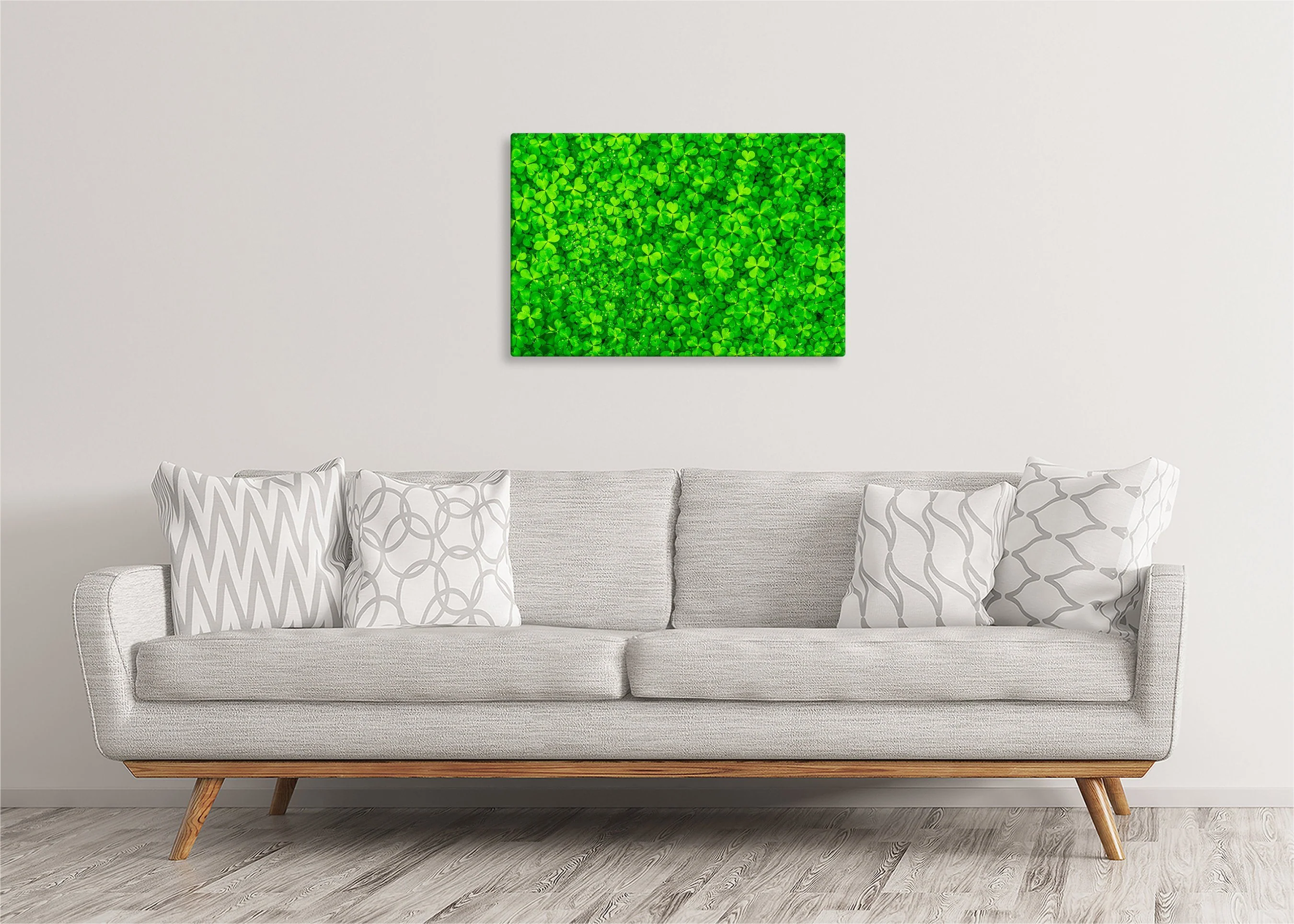 Clover Patch | Gallery Wrap Wall Canvas - Image 4