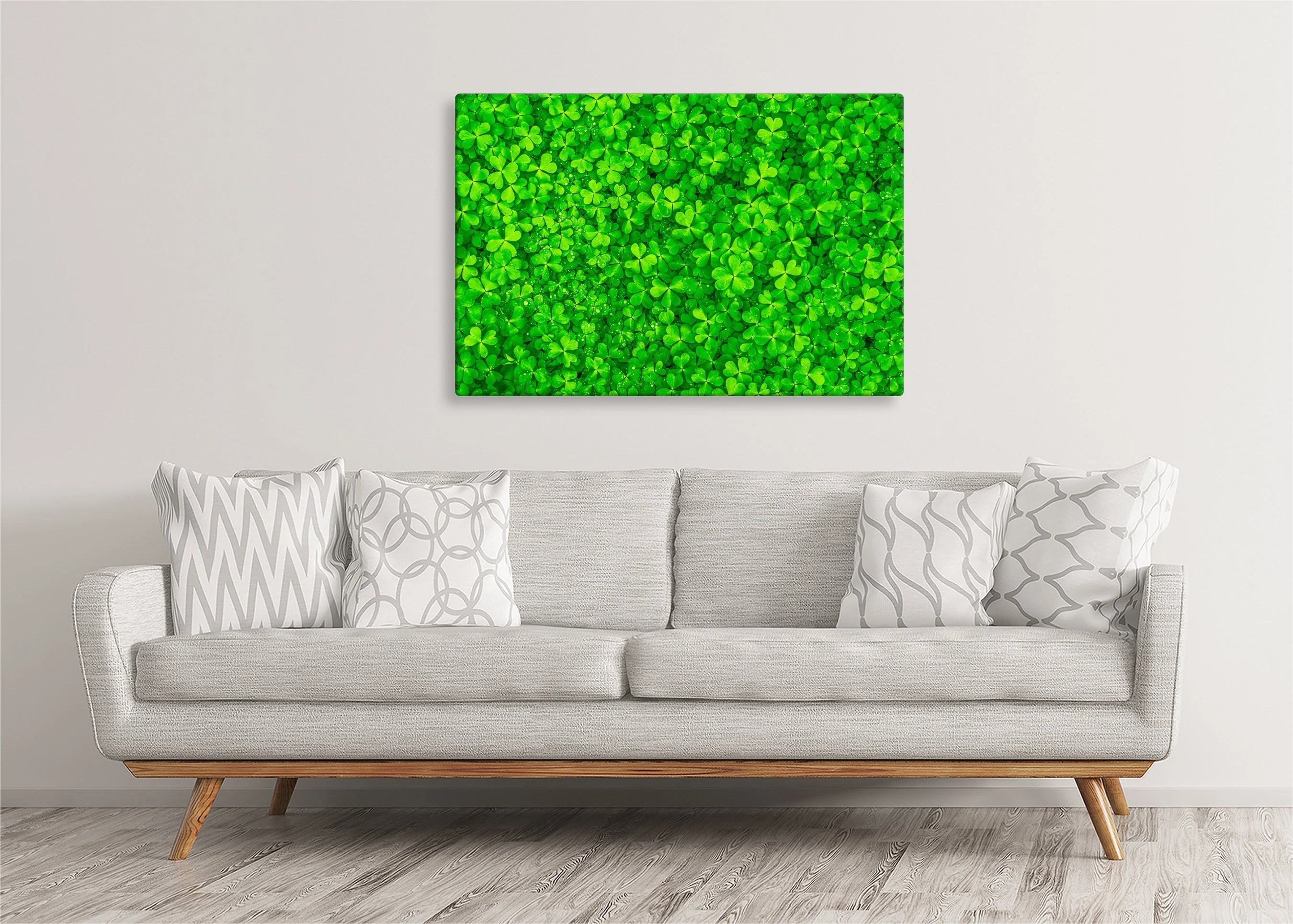 Clover Patch | Gallery Wrap Wall Canvas - Image 5