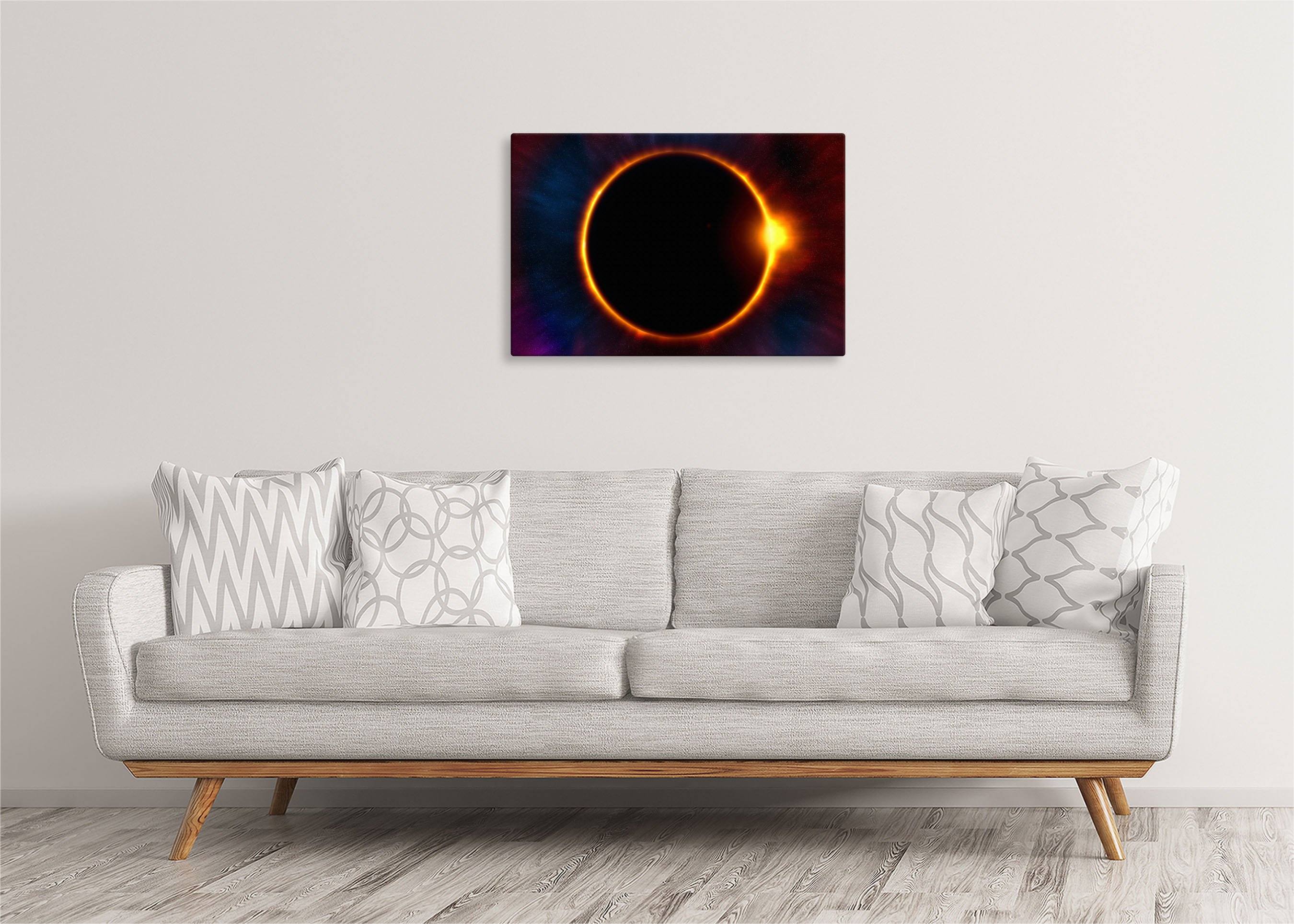 Eclipse | Gallery Wrap Wall Canvas - Image 4