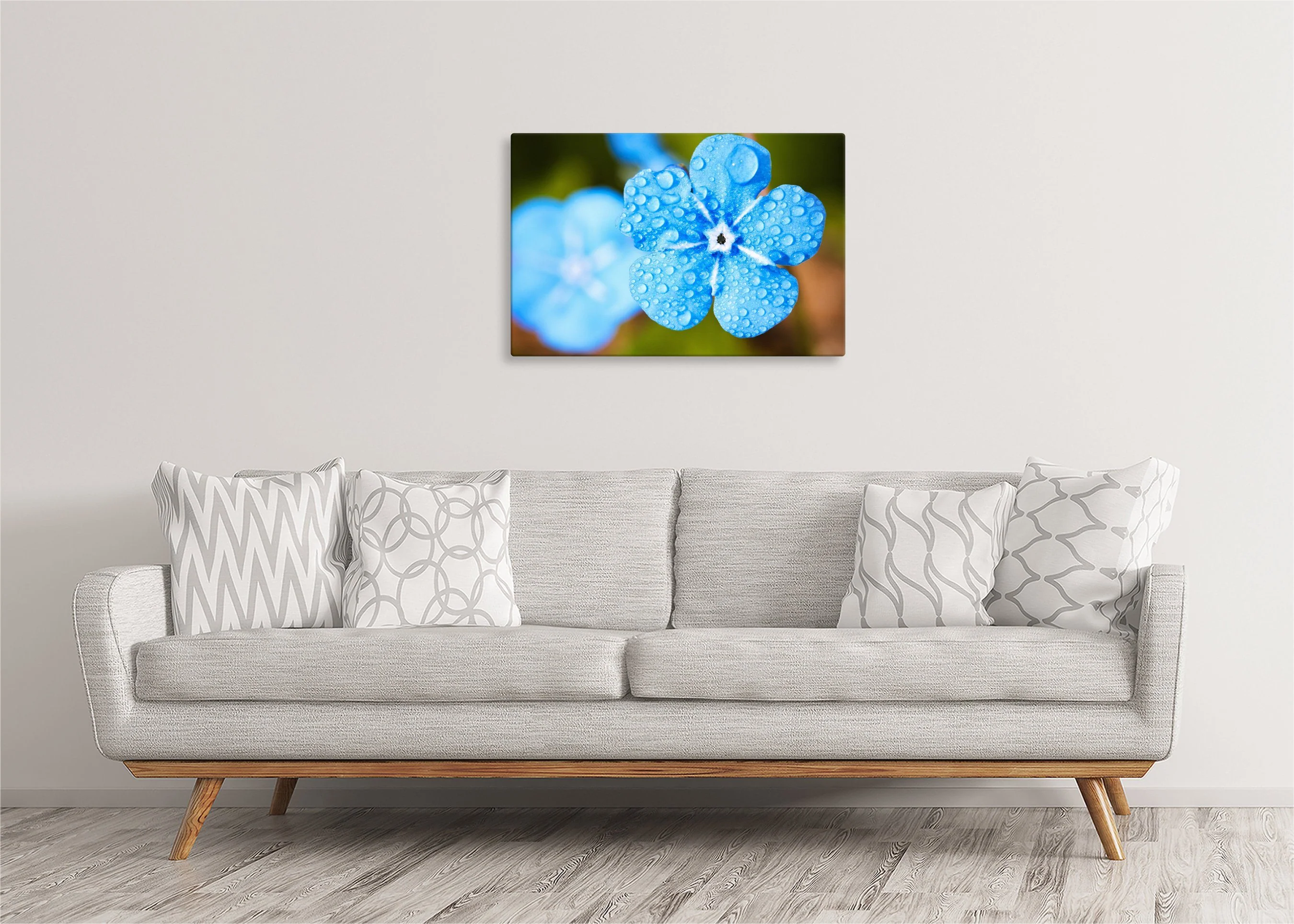 Forget Me Not | Gallery Wrap Wall Canvas - Image 4