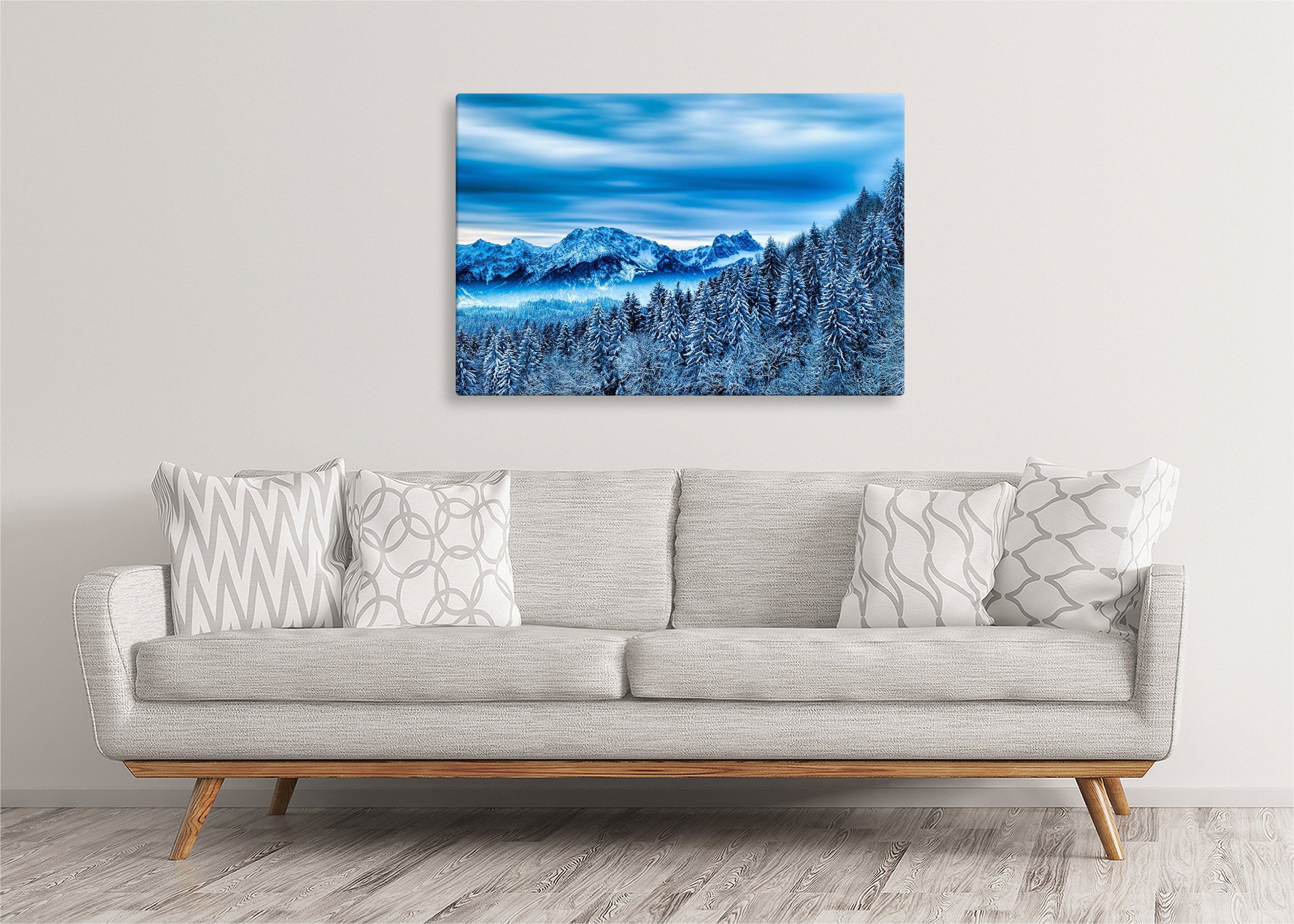 Snowscape | Gallery Wrap Wall Canvas - Image 5